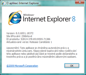 About IE8